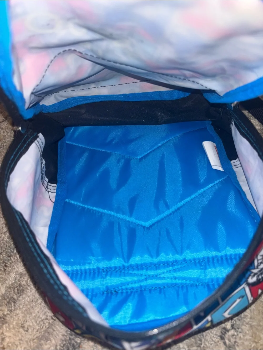 Sonic Kids Blue Character Mini Backpack